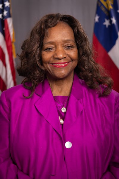 Official portrait of Donzella James