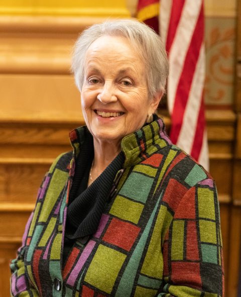 Official portrait of Nan Orrock