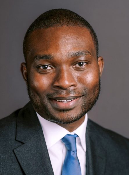 Official portrait of Solomon Adesanya